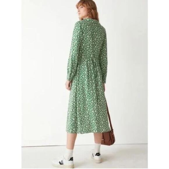 & Other Stories NWOT Green Fruit Novelty Print Dress - Picture 2 of 12
